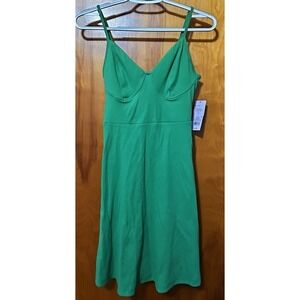 Women's Knit Skater Dress - Wild Fable Green - New - Size Small